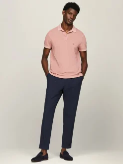 Herren Poloshirt aus Baumwolle GARMENT DYE Kurzarm