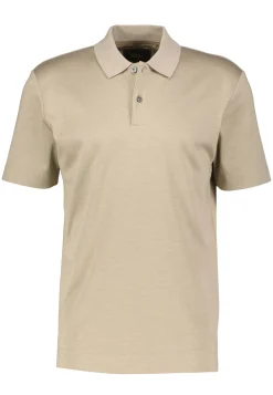 Herren Poloshirt aus Baumwoll-Seiden-Mix L-PERRY Regular Fit