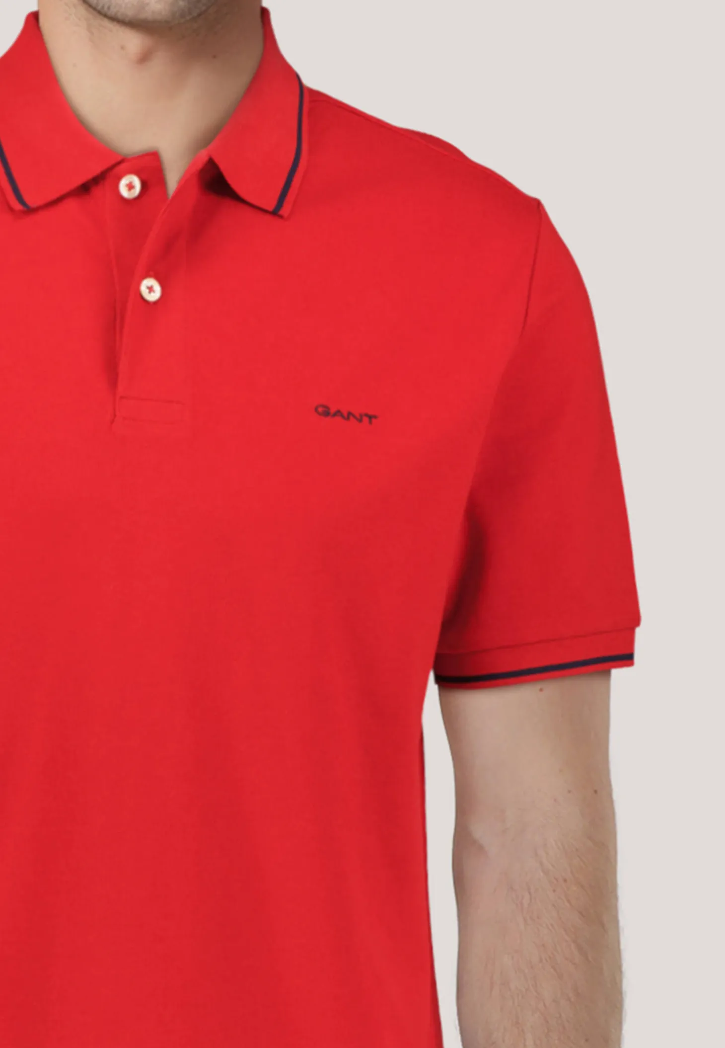 Herren Poloshirt aus Baumwolle