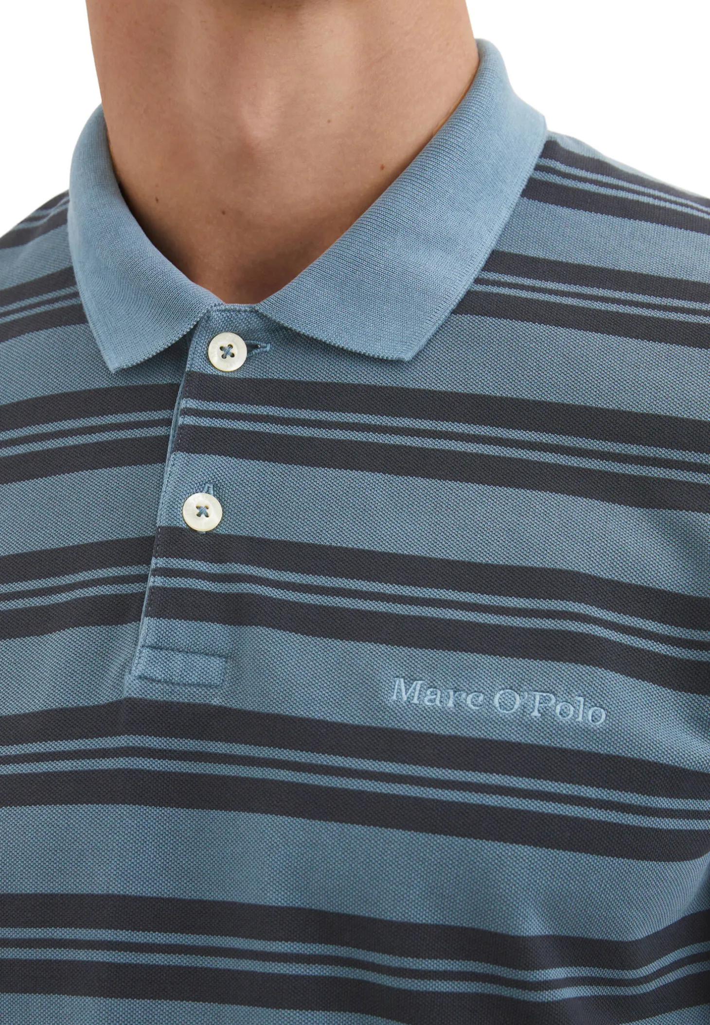 Herren Poloshirt aus Bio-Baumwoll-Pique Regular Fit