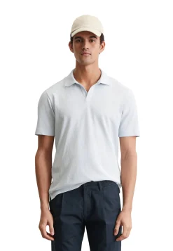 Herren Poloshirt aus Leinenmix