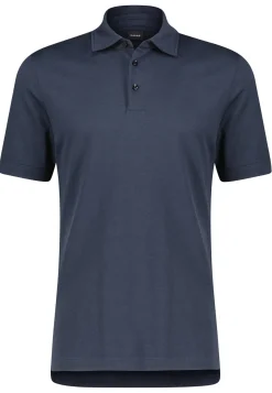 Herren Poloshirt aus Lyocell und Baumwolle H-PRESS
