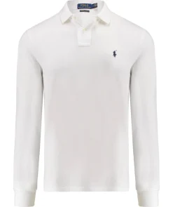 Herren Poloshirt Custom Slim Fit Langarm