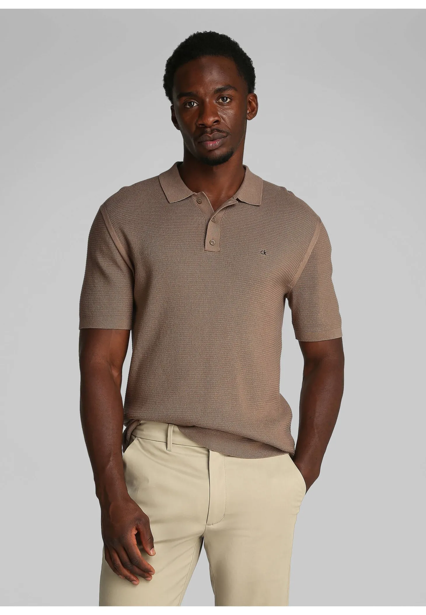 Herren Poloshirt MICRO WAFFLE POLO