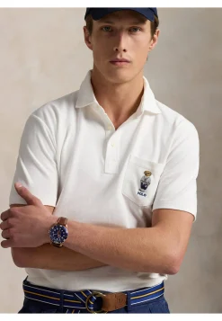 Herren Poloshirt mit Polo Bear