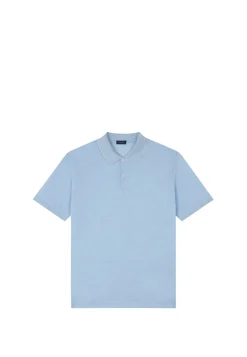 Herren Poloshirt mit Seide