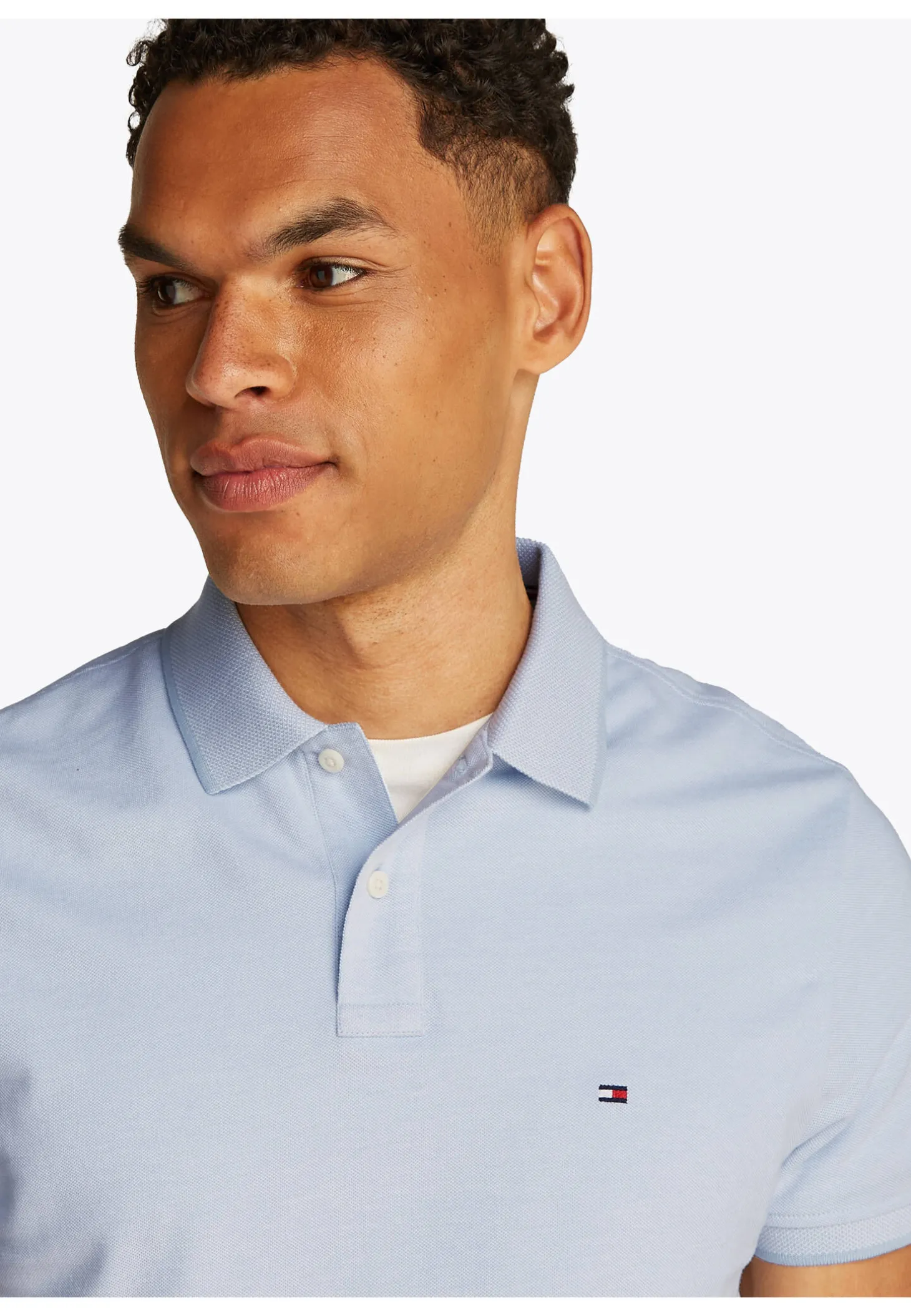 Herren Poloshirt OXFORD TWO TONE TIPPED REG POLO