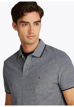 Herren Poloshirt OXFORD TWO TONE TIPPED REG POLO