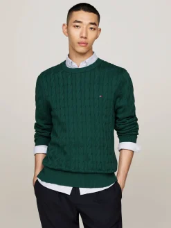 Herren Pullover CLASSIC CABLE CREW NECK