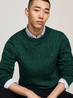 Herren Pullover CLASSIC CABLE CREW NECK