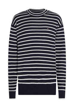 Herren Pullover mit Breton-Streifen