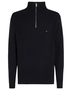 Herren Pullover mit Troyer-Kragen