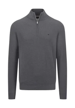 Herren Pullover mit Troyer-Kragen