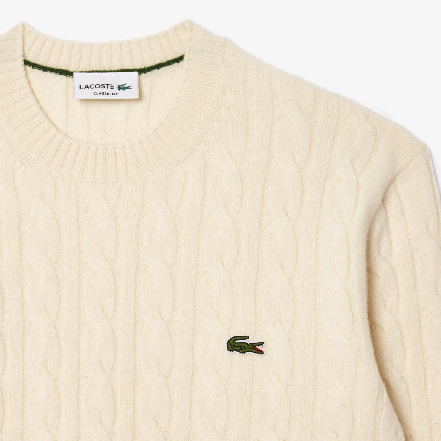 Herren Pullover mit Zopfstrick