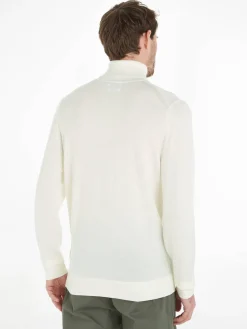 Herren Rollkragenpullover SUPERIOR WOOL Strickpullover aus Wolle