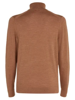 Herren Rollkragenpullover SUPERIOR WOOL Strickpullover aus Wolle