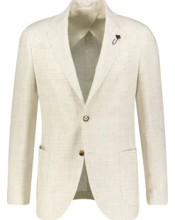 Herren Sakko aus Leinen und Wolle