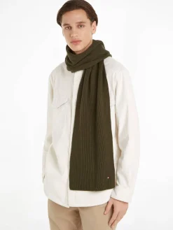 Herren Schal ESSENTIAL FLAG SCARF aus Baumwolle und Kaschmir