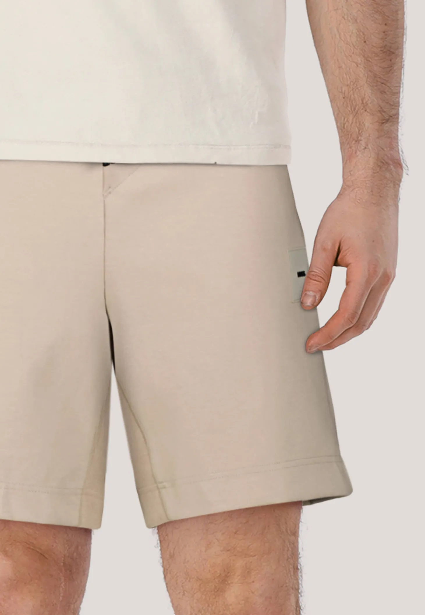Herren Shorts aus Stretch-Interlock
