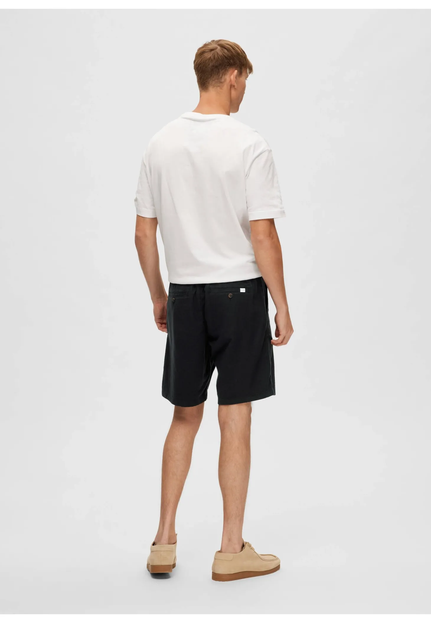Herren Shorts SLHCOMFORT-BRODY LINEN SHORTS