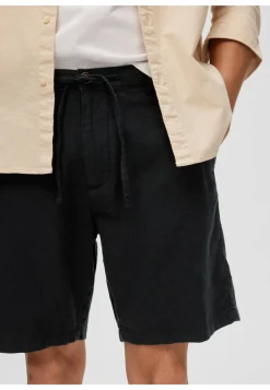 Herren Shorts SLHCOMFORT-BRODY LINEN SHORTS