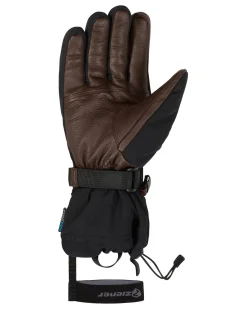 Herren Skihandschuhe mit Leder GAIKU