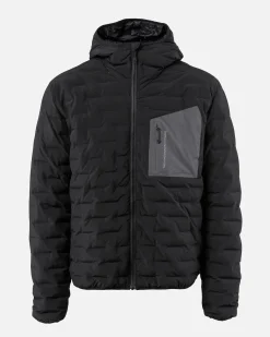 Herren Steppjacke D-3L REVERSIBLE LIGHT HOOD JACKET