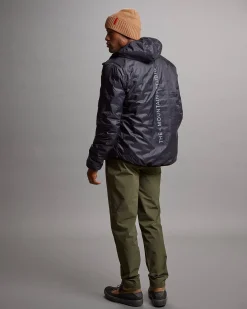 Herren Steppjacke D-3L REVERSIBLE LIGHT HOOD JACKET