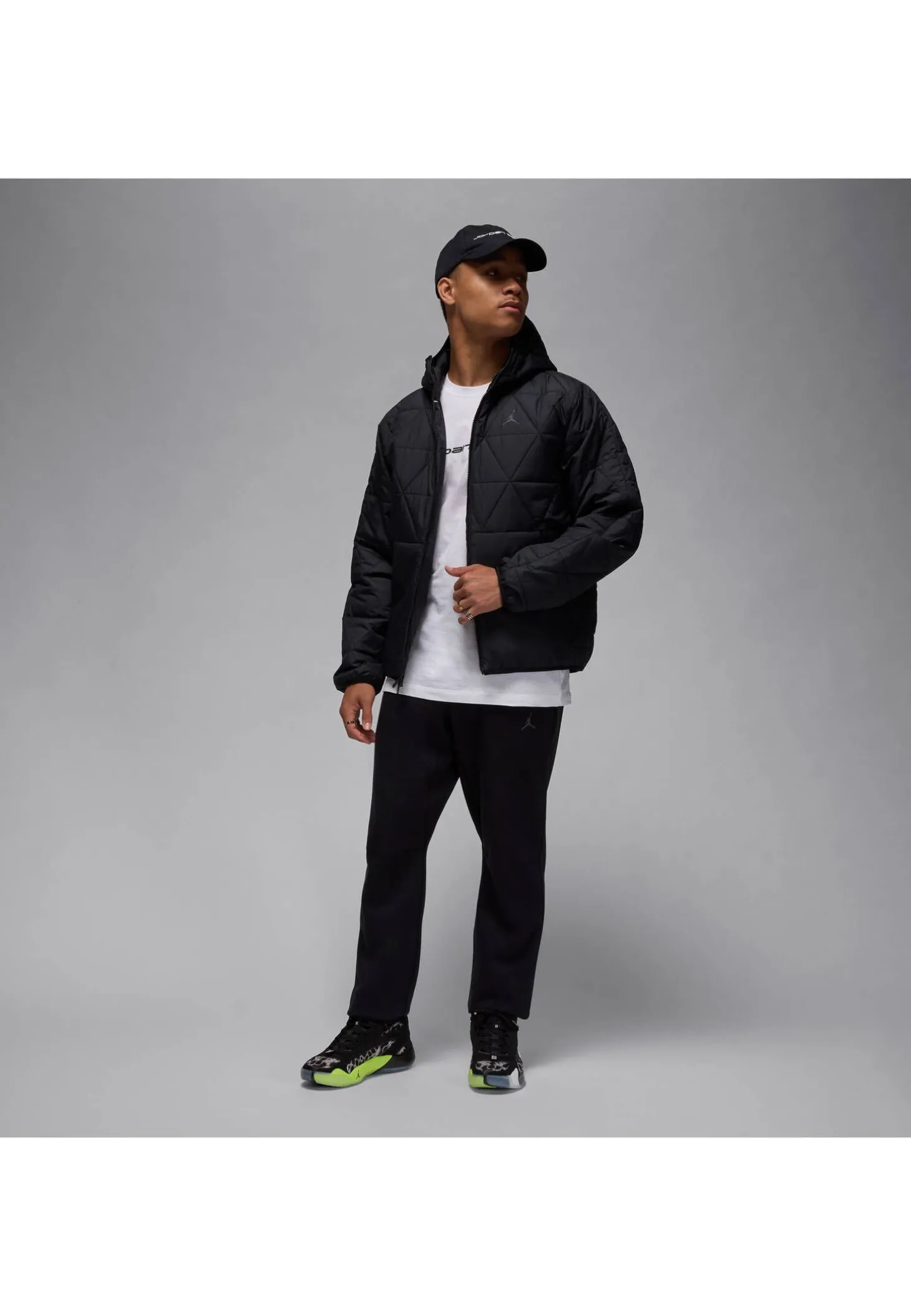 Herren Steppjacke mit Kapuze SPORT THERMA FIT