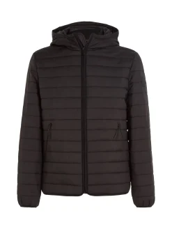 Herren Steppjacke mit Kapuze QUILTED CRINKLE JACKET HOOD
