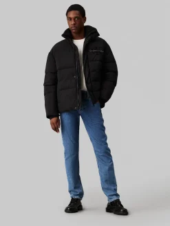 Herren Steppjacke Oversized Fit