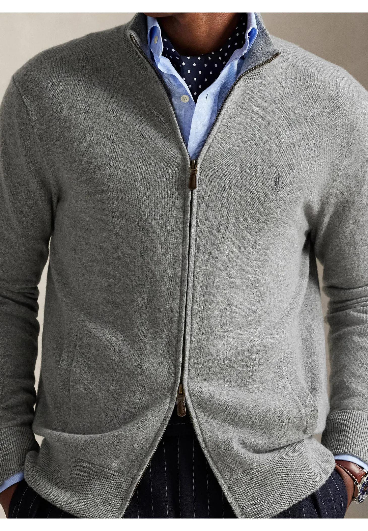 Herren Strickjacke aus Wolle