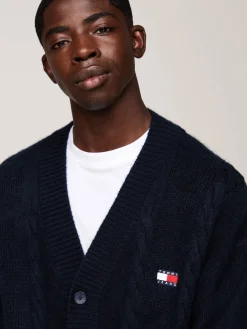 Herren Strickjacke im Boxy Fit