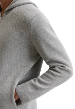 Herren Strickjacke mit Kapuze