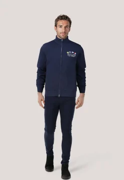 Herren Strickjacke NAUTICAL FLAGS Regular Fit