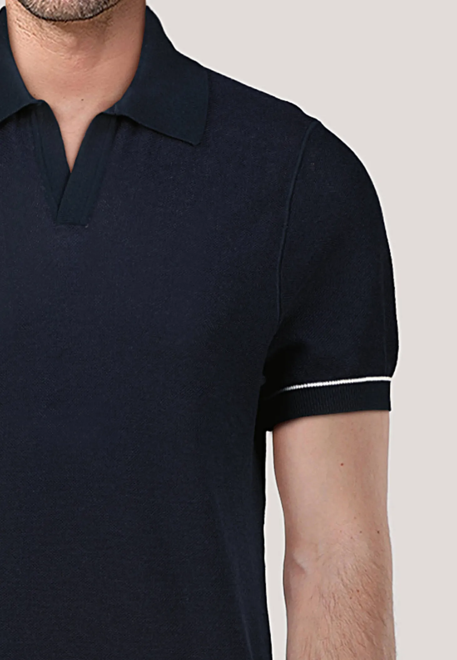 Herren Strickpolo H-JIANLUCA