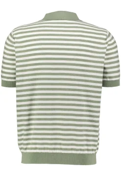 Herren Strickpolo mit Leinen PEDRO S