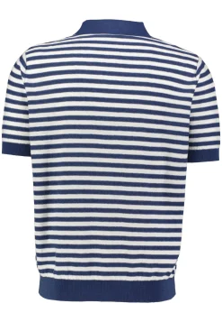 Herren Strickpolo mit Leinen PEDRO S