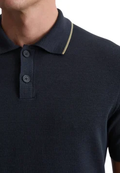 Herren Strickpoloshirt aus Bio-Baumwolle