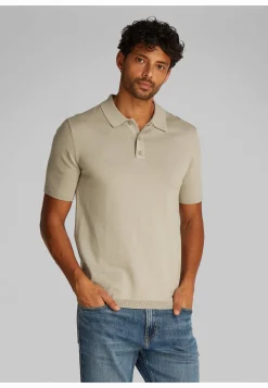 Herren Strickpoloshirt KNITTED SUPIMA COTTON POLO S/S