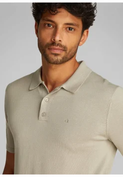 Herren Strickpoloshirt KNITTED SUPIMA COTTON POLO S/S