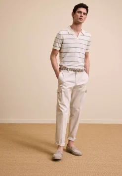 Herren Strickpoloshirt mit Seide und Kaschmir CASHMILO