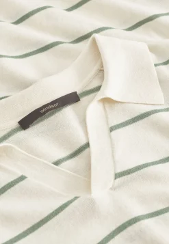 Herren Strickpoloshirt mit Seide und Kaschmir CASHMILO