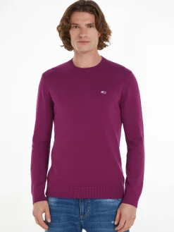 Herren Strickpullover aus Bio-Baumwolle TJM SLIM ESSENTIAL LIGHT SWEATER Slim Fit