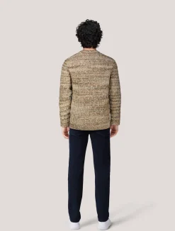 Herren Strickpullover aus Baumwoll-Wolle-Mix LEANDO