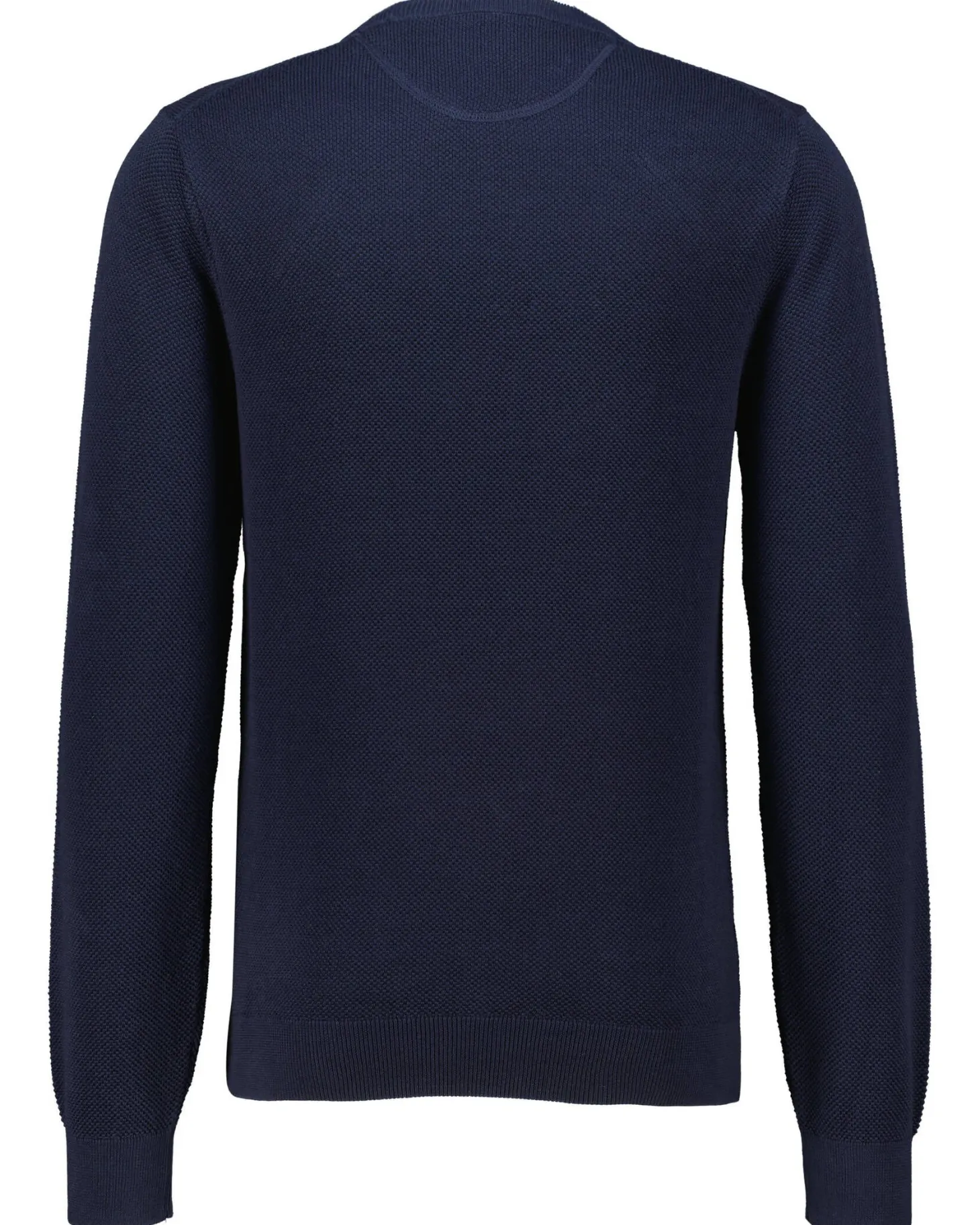 Herren Strickpullover aus Baumwoll-Piqué Regular Fit