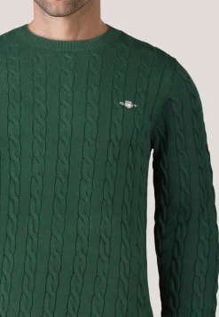 Herren Strickpullover aus Baumwolle COTTON CABLE C-NECK