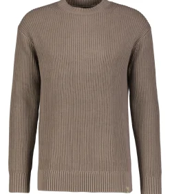 Herren Strickpullover aus Bio-Baumwolle RELAXED LINEAR SWEATER