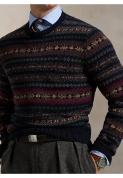 Herren Strickpullover aus Wolle