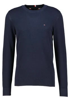 Herren Strickpullover aus Baumwolle CHAIN RIDGE STRUCTURE